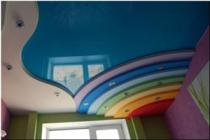 Соображения по выбору и подбора цвета натяжного потолка